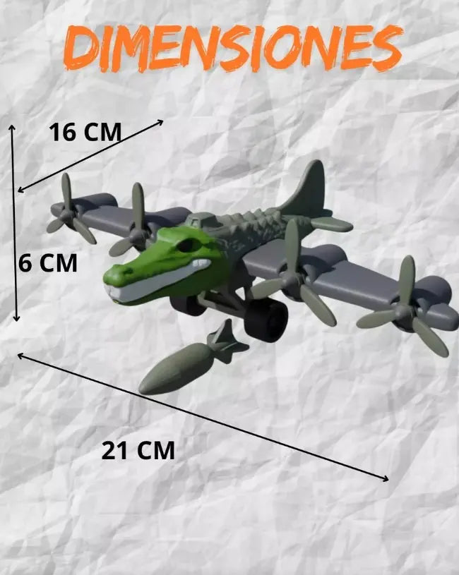 Figura Bombardino Cocodrilo 20cm
