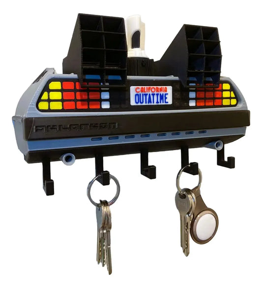 Colgador De Llaves Delorean Volver Al Futuro