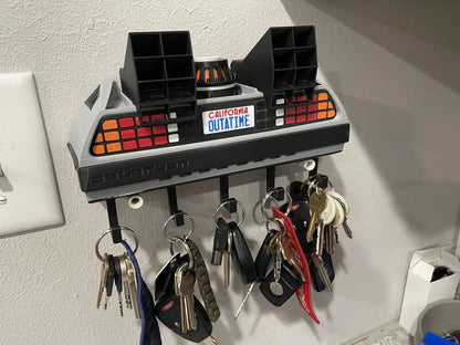 Colgador De Llaves Delorean Volver Al Futuro