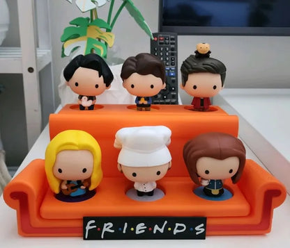 Sofá De Friends Para Colección Figuras De Mcdonalds