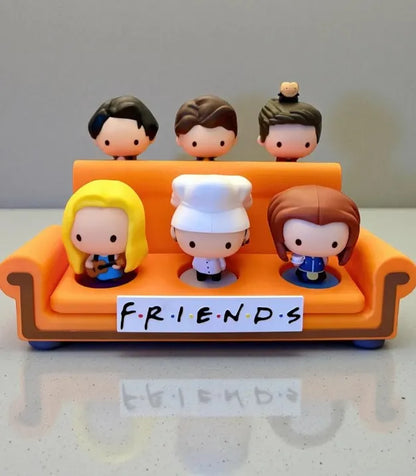 Sofá De Friends Para Colección Figuras De Mcdonalds