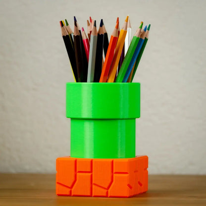 Porta Lápices Mario Bros Organizador